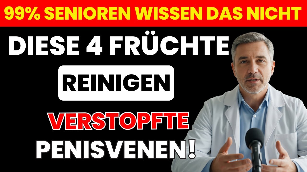 Über 50? 4 Früchte für besseren Blutfluss & mehr Nähe | Senioren Gesundheit