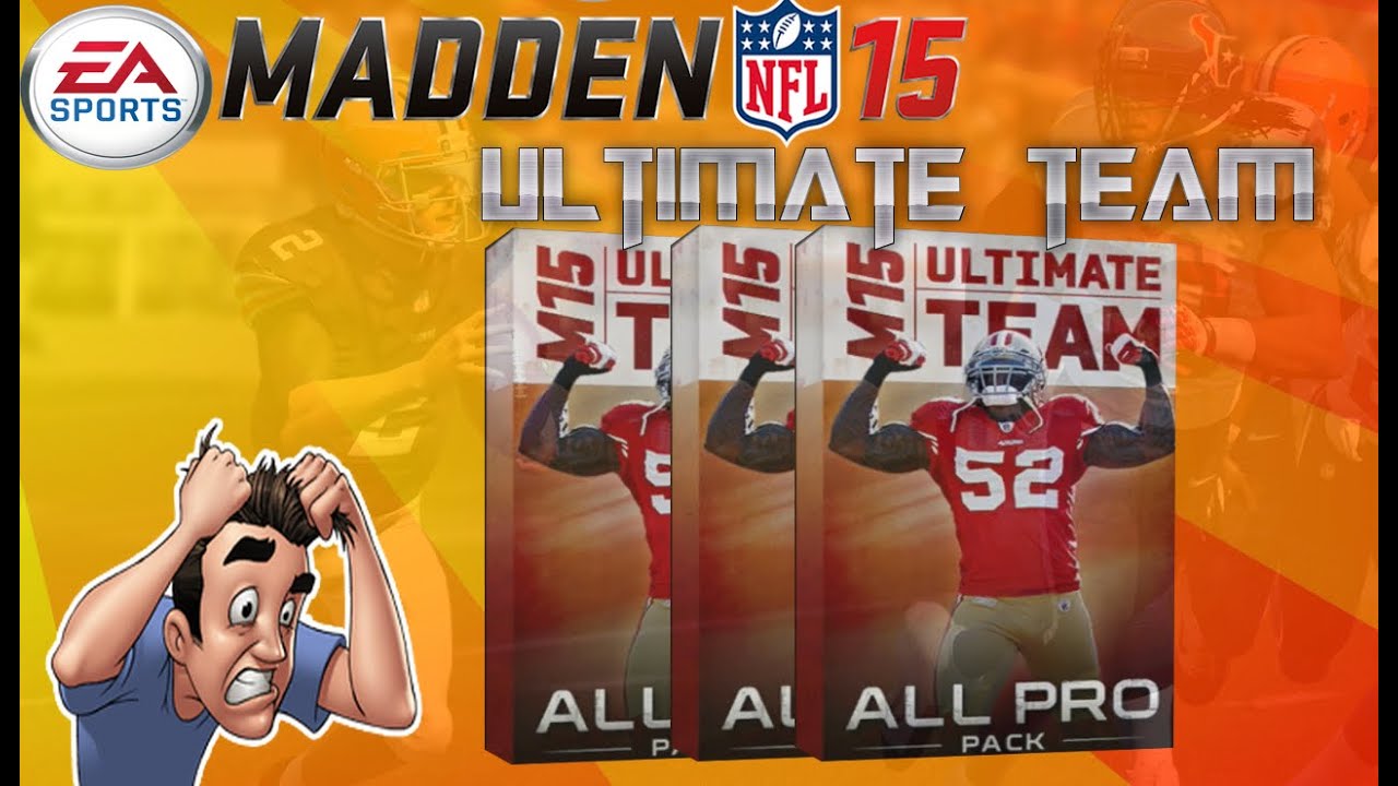Madden 15 Ultimate Team | All Pro Pack Bundle Pack Opening! - MUT 15