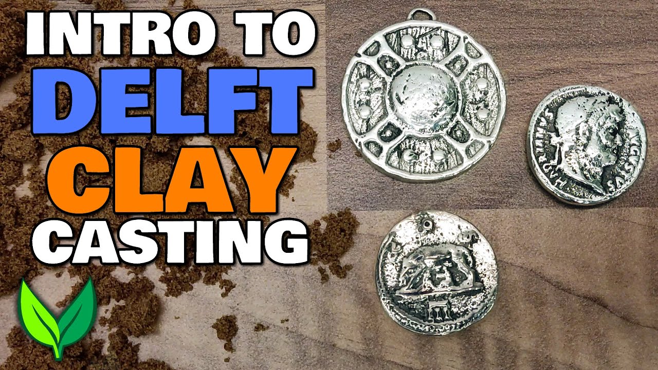 Introduction to delft clay casting - #metalcasting at home!