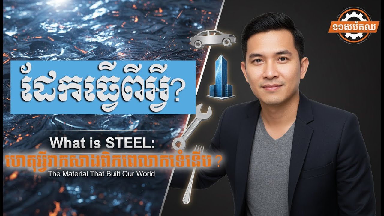 តោះ! មកដឹងអំពីដែកថែប ដែលគេផលិតយ៉ាងម៉េច? រូបទាំងដែកអ៊ីណុកផង