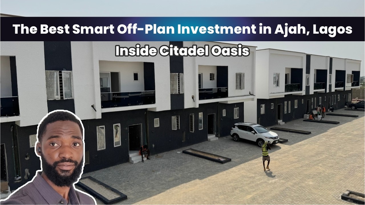 Inside Citadel Oasis: The Best Smart Off-Plan Investment in Ajah, Lagos (Drone View & Site Update)