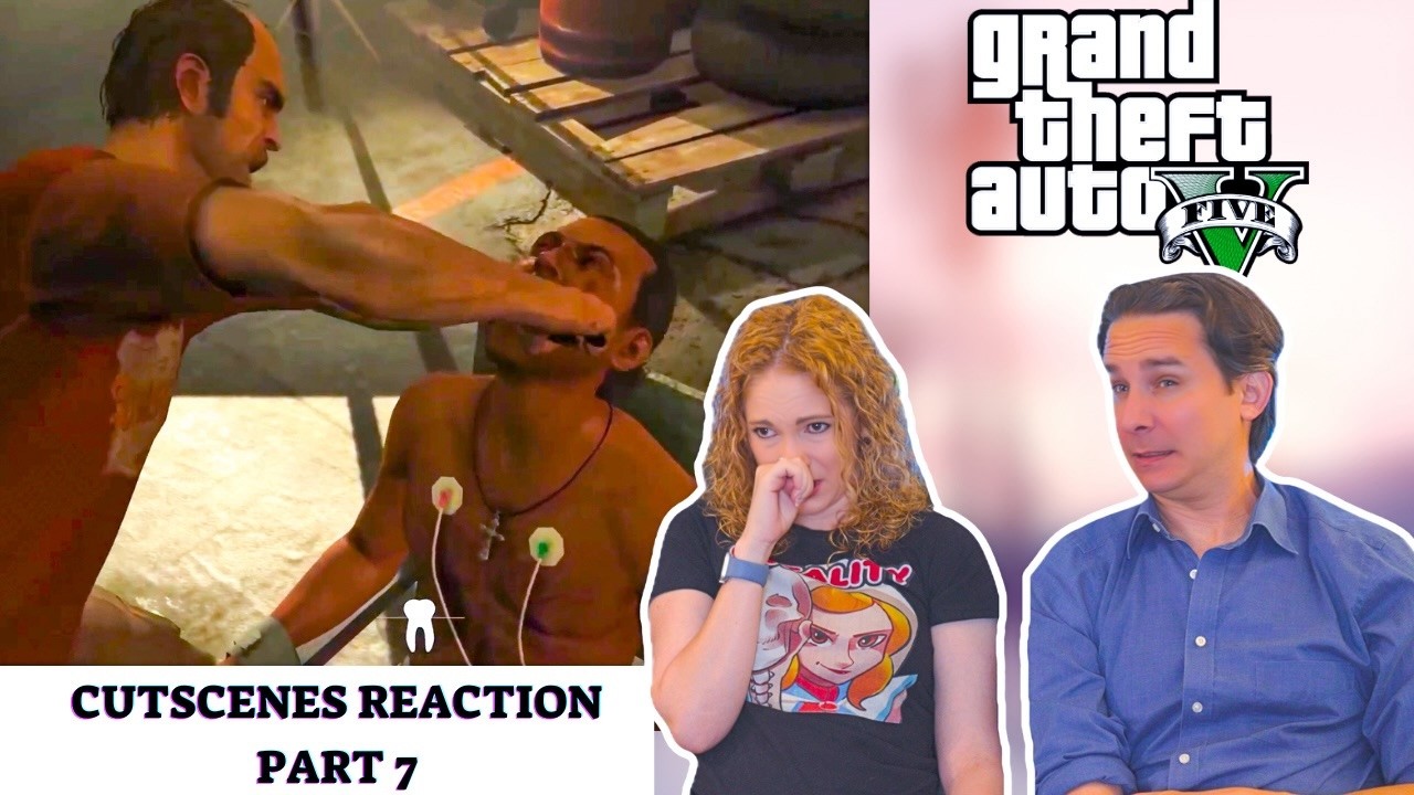 Trevor Moonlights as a Dentist 🦷 GTA V All Cutscenes Reaction | Part 7