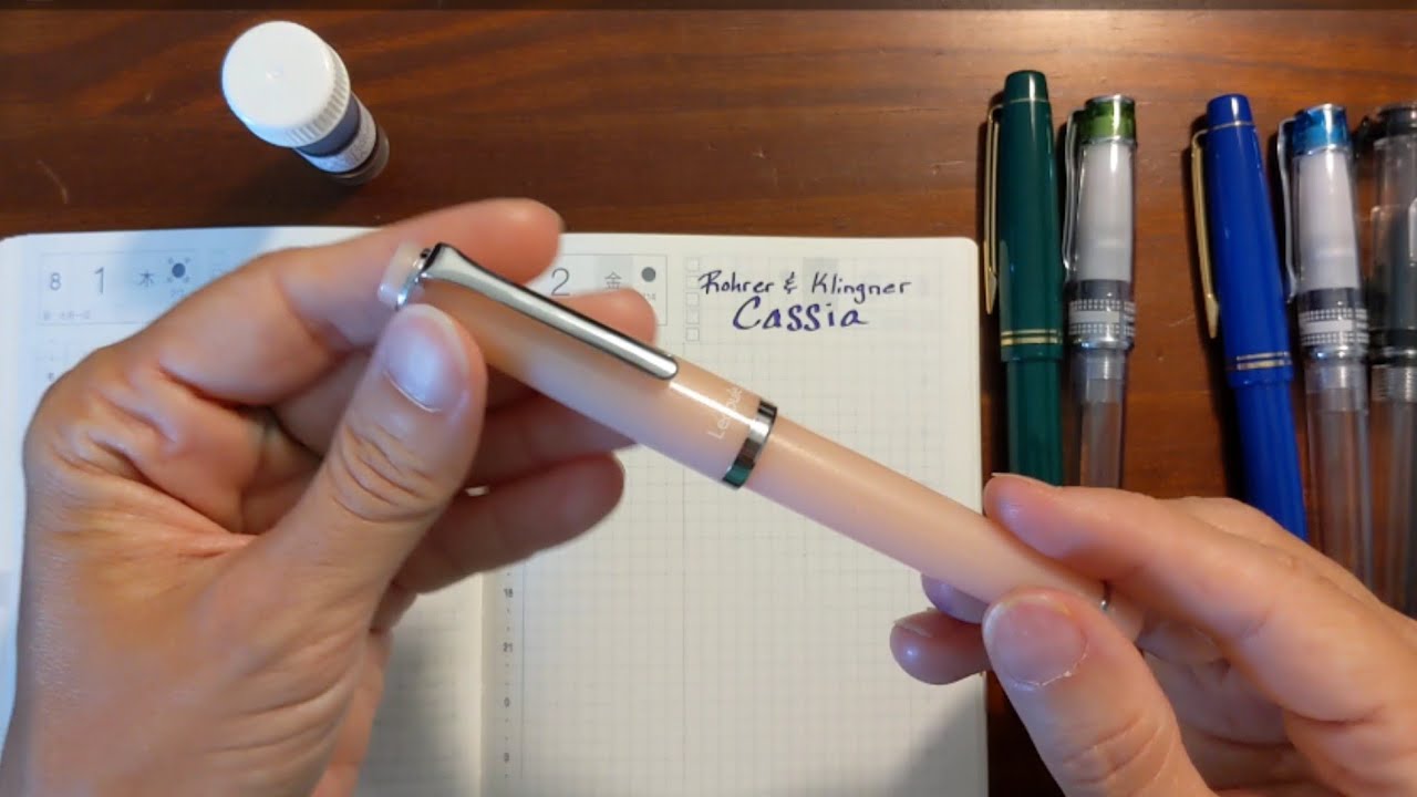 Rohrer & Klingner Cassia and Fountain Pens