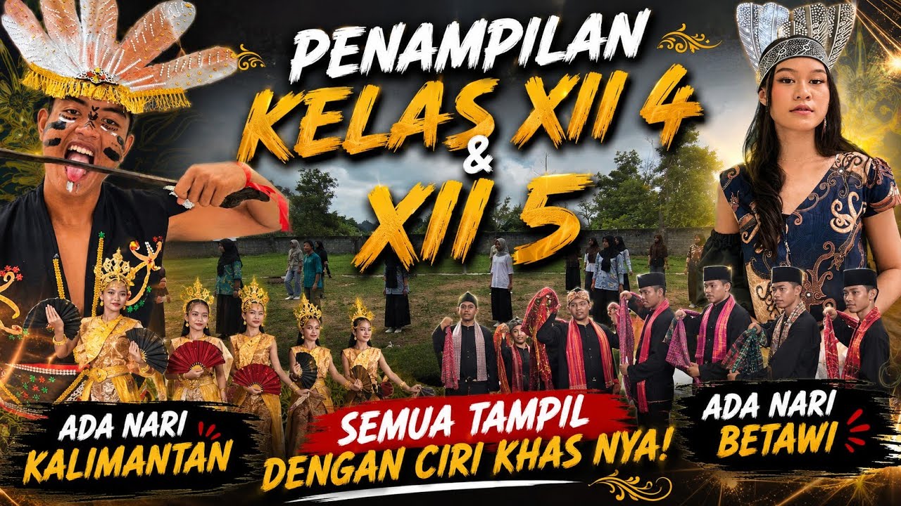 PENAMPILAN PERTAMA UJIAN PRAKTEK SENI KELAS XII