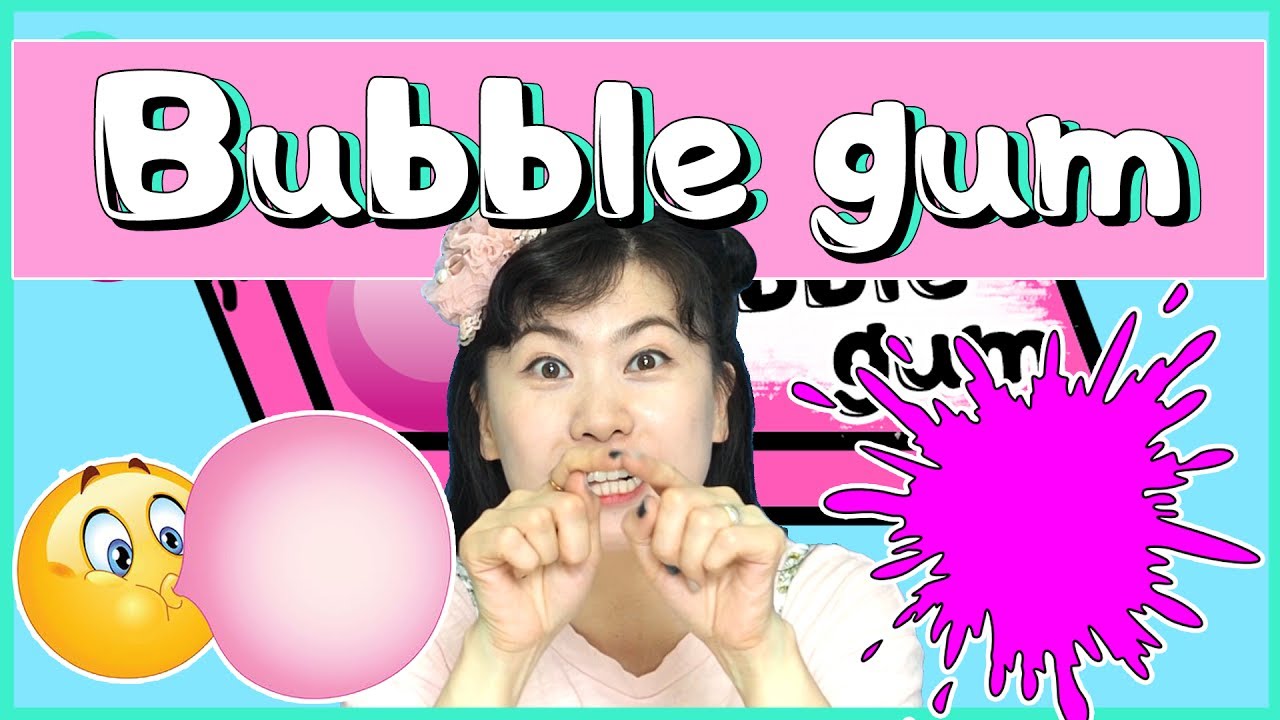 [비비Chant] bubble gum | 버블껌 | 영어챈트 | 유아영어노래 |
