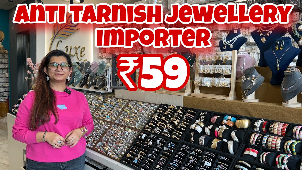 Biggest Importer of of Anti Tarnish Jewellery in India | Premium Anti Tarnish Necklace | Luxe Jewels