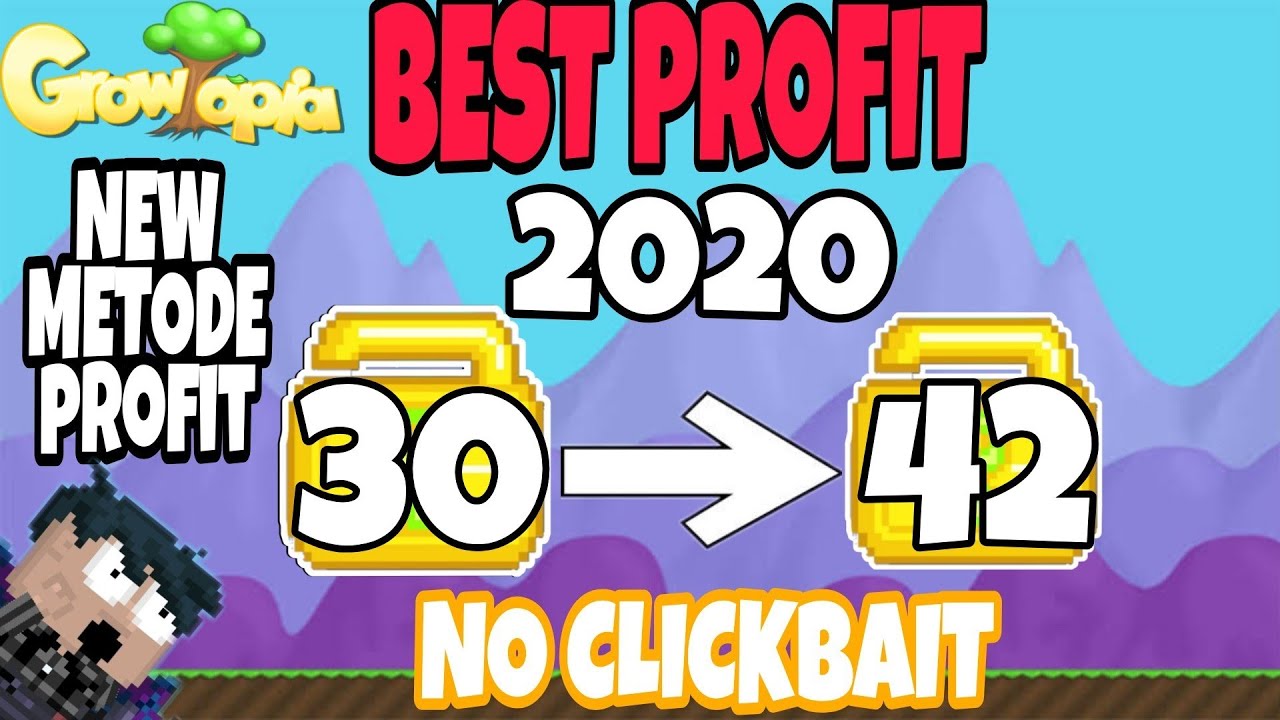How To Get Rich Growtopia 2020 { NEW METODE }! - Lazy Profit ( Growtopia Profit ) | GROWTOPIA