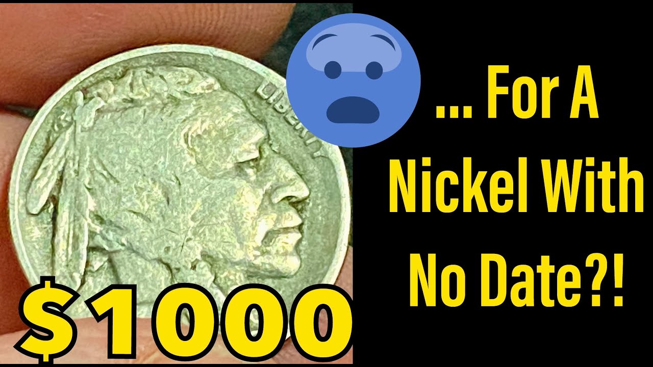 Монета Buffalo Nickel без даты стоит 1000 долларов!