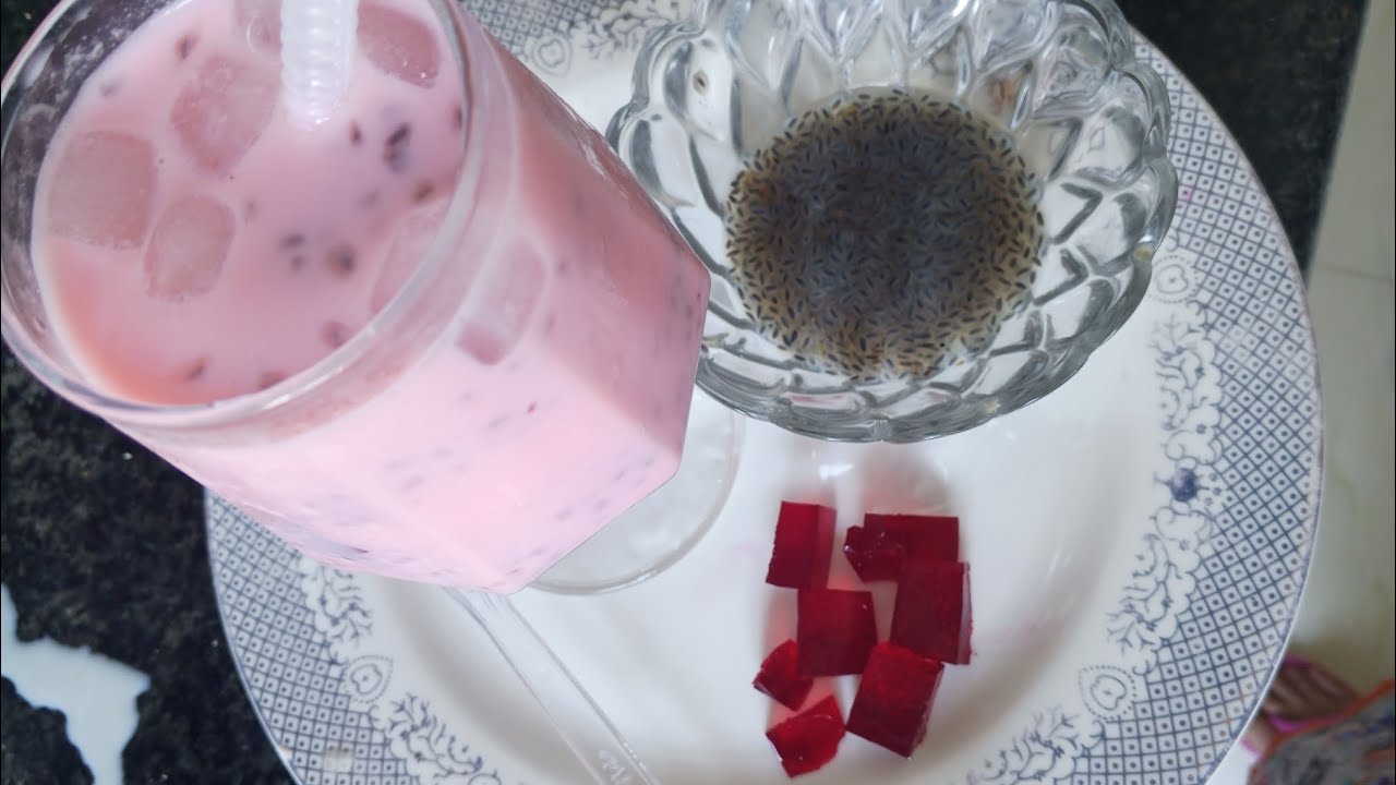 The Ultimate Ramadan special: Creamy Pink Falooda At Home ..