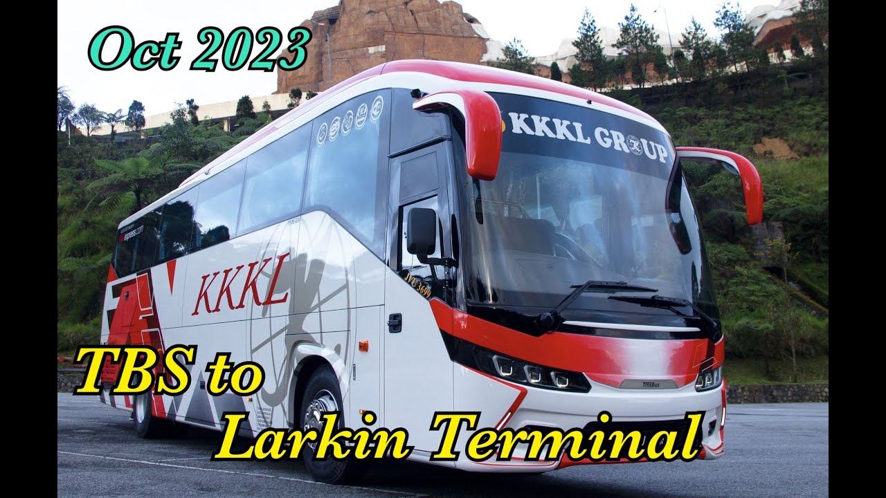 4 hours bus journey from KL TBS to JB Larkin | Oct 2023 Travel Vlog | by bus KKKL Ekspress