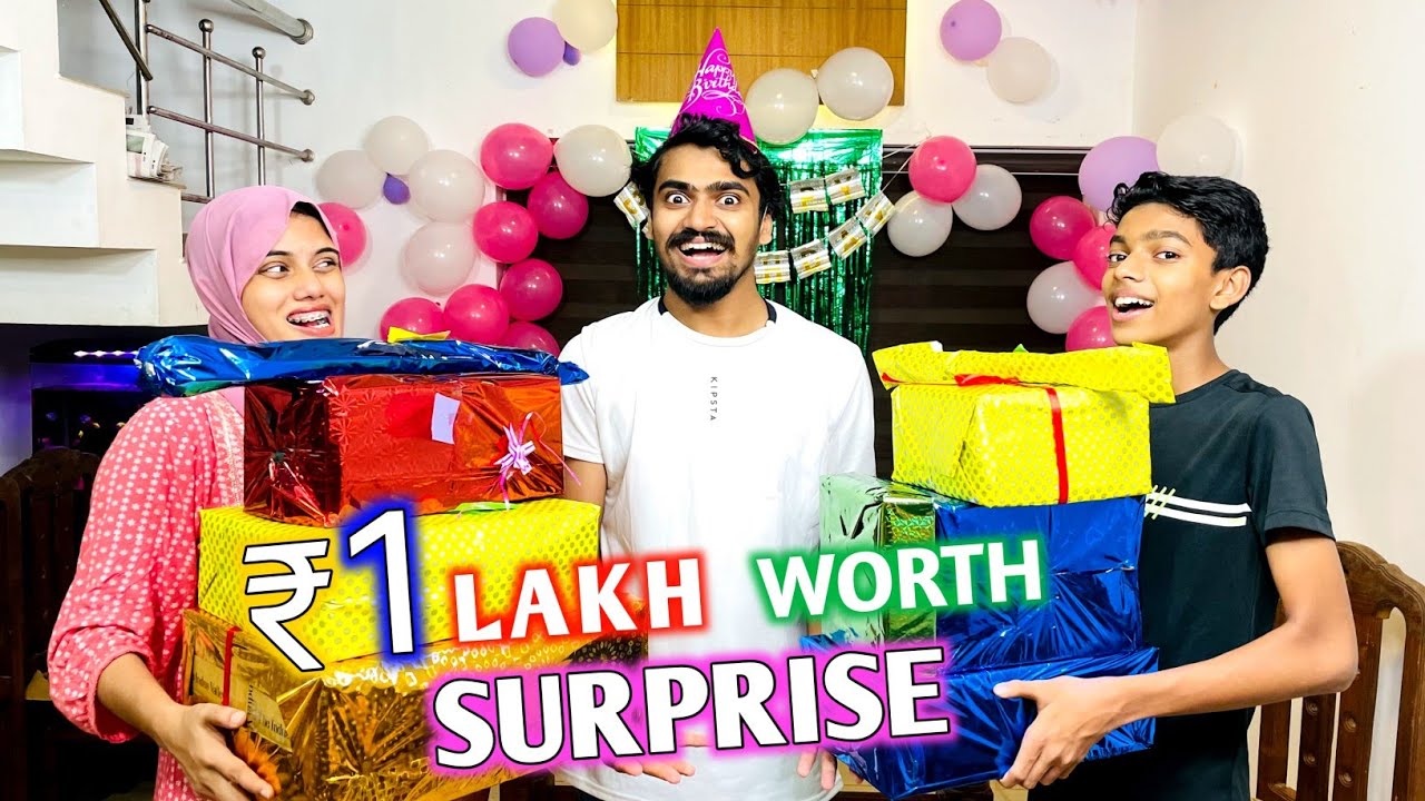 HAPPY BIRTHDAY FAZIKKAKA ♥️BIRTHDAY SURPRISE കണ്ട് FAZIKKA ഞെട്ടി 🔥😍