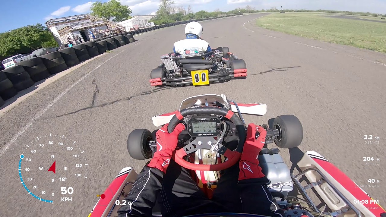 Brezova Karting Rotax max DD2 vs Kz10 vs KzR1 Titan Red Viti
