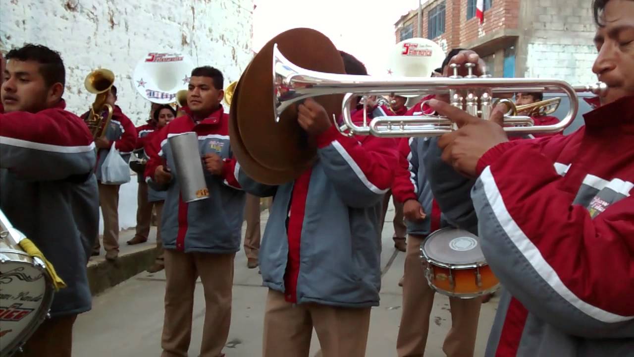 Show Filarmonica llipa 2015 fiesta santa Ana de Tusi