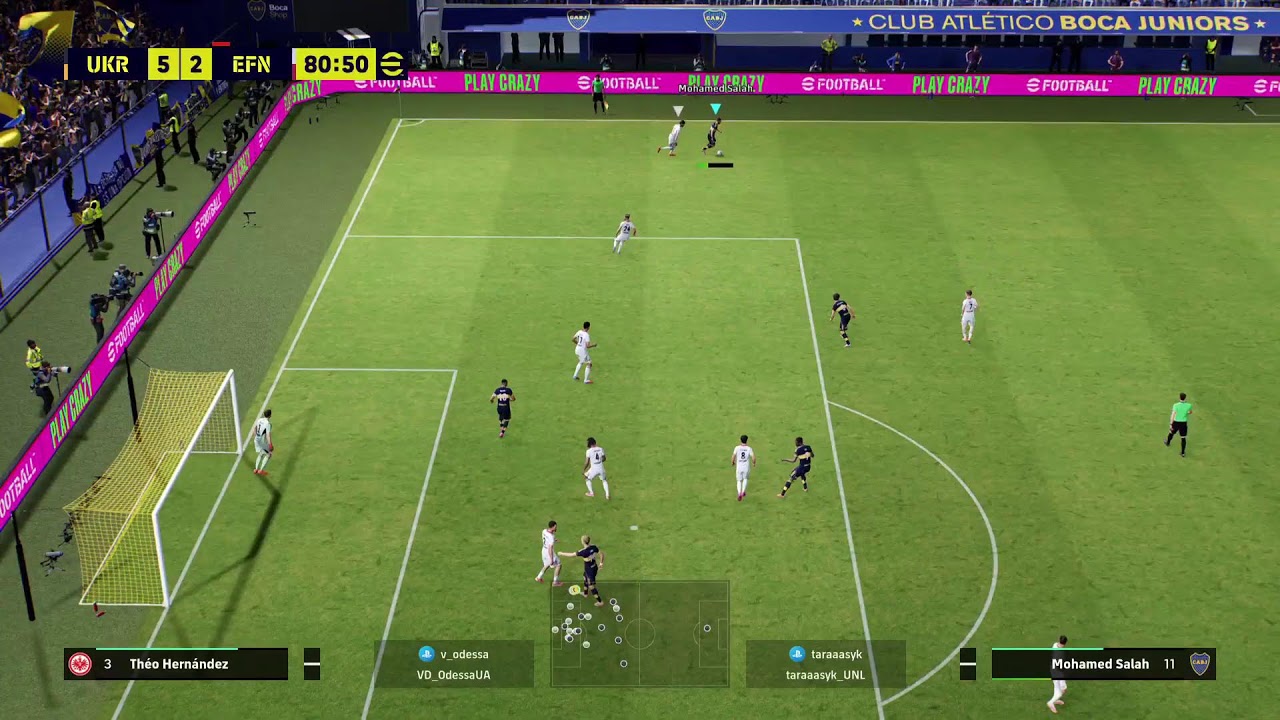УНЛ, Кубок Покращенок, CA Boca Juniors VS Eintracht