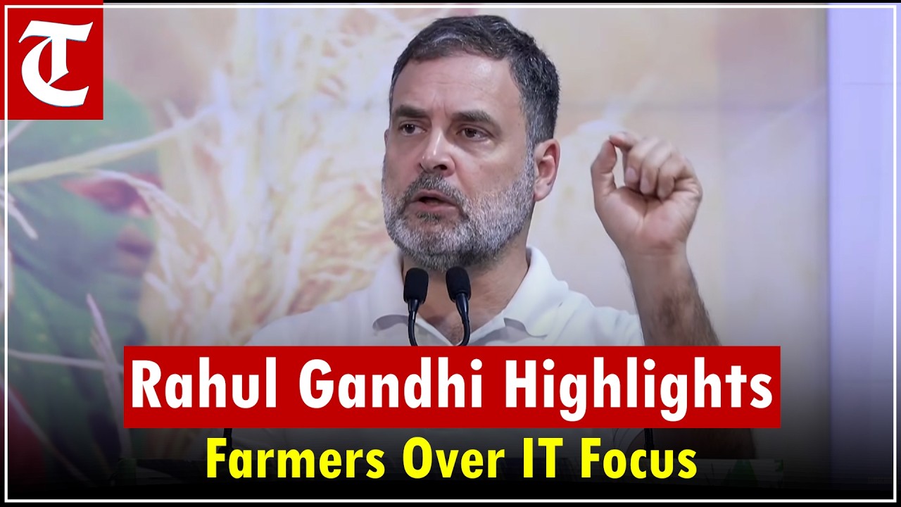 LIVE |  Rahul Gandhi in Kannur: ‘Indian Farmer Is the Foundation of India