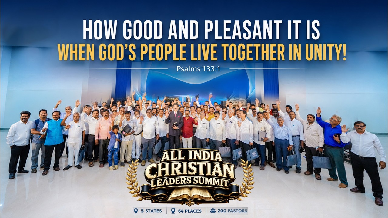 ALL INDIA CHRISTIAN LEADERS SUMMIT HIGHLIGHTS | #drjayapaul #55years #ministry #godsfaithfulness