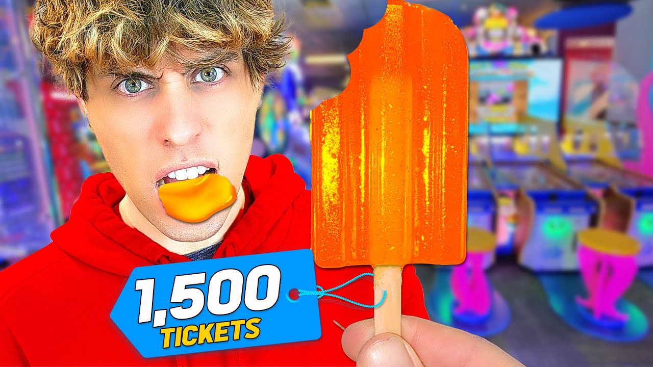 Can I Win a 1,500 Ticket Giant Gummy Popsicle For $25?