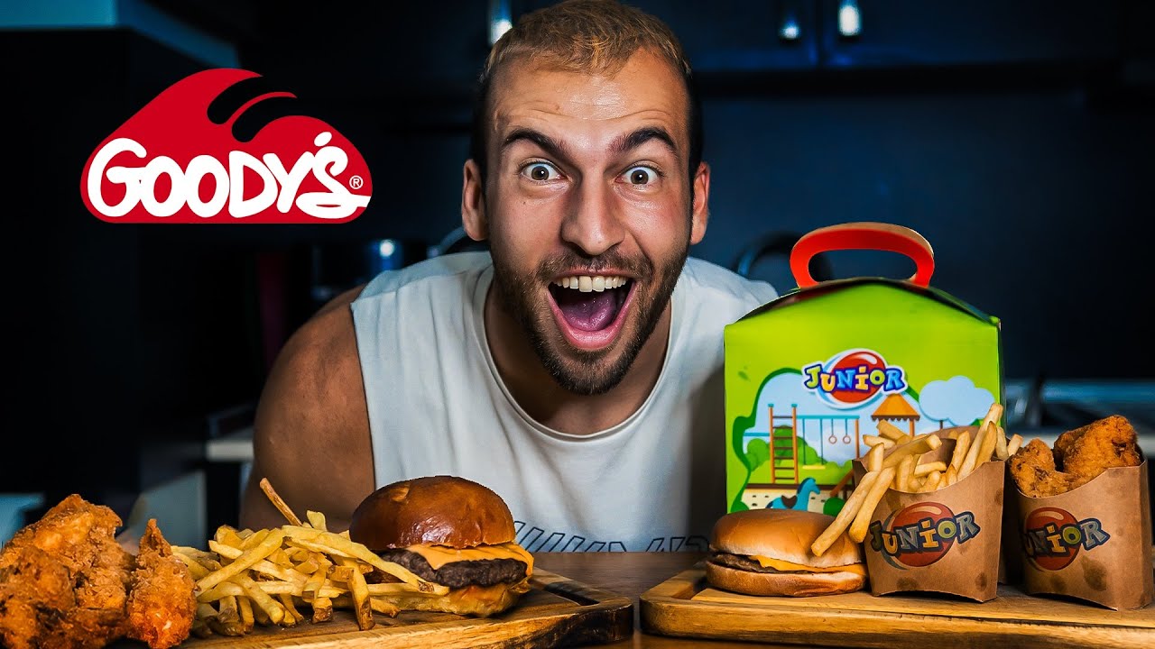 Fast Food VS Σπιτικό Goodys Junior
