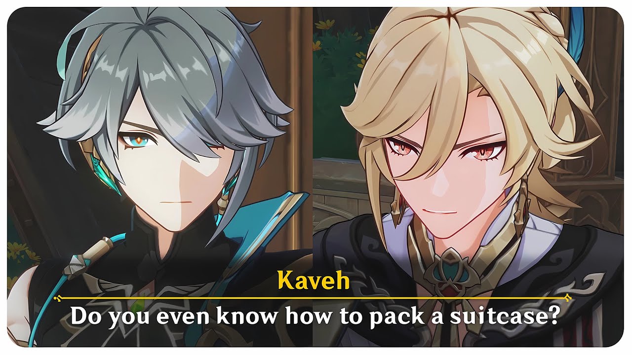 Kaveh & Alhaitham Argue like Husband and Wife (Cutscene) | Genshin Impact 6.1 Luna II