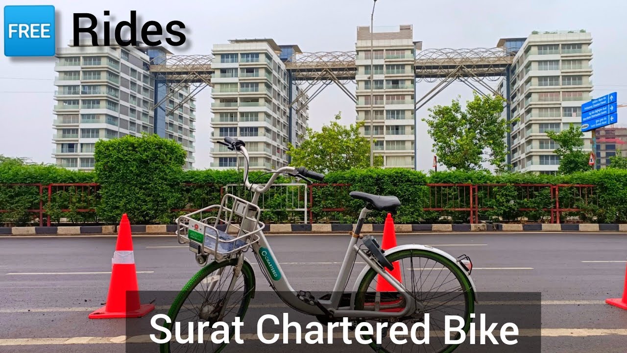 Surat Public Cycle  | Chartered Bike Surat | Surat Smart City #suratcity