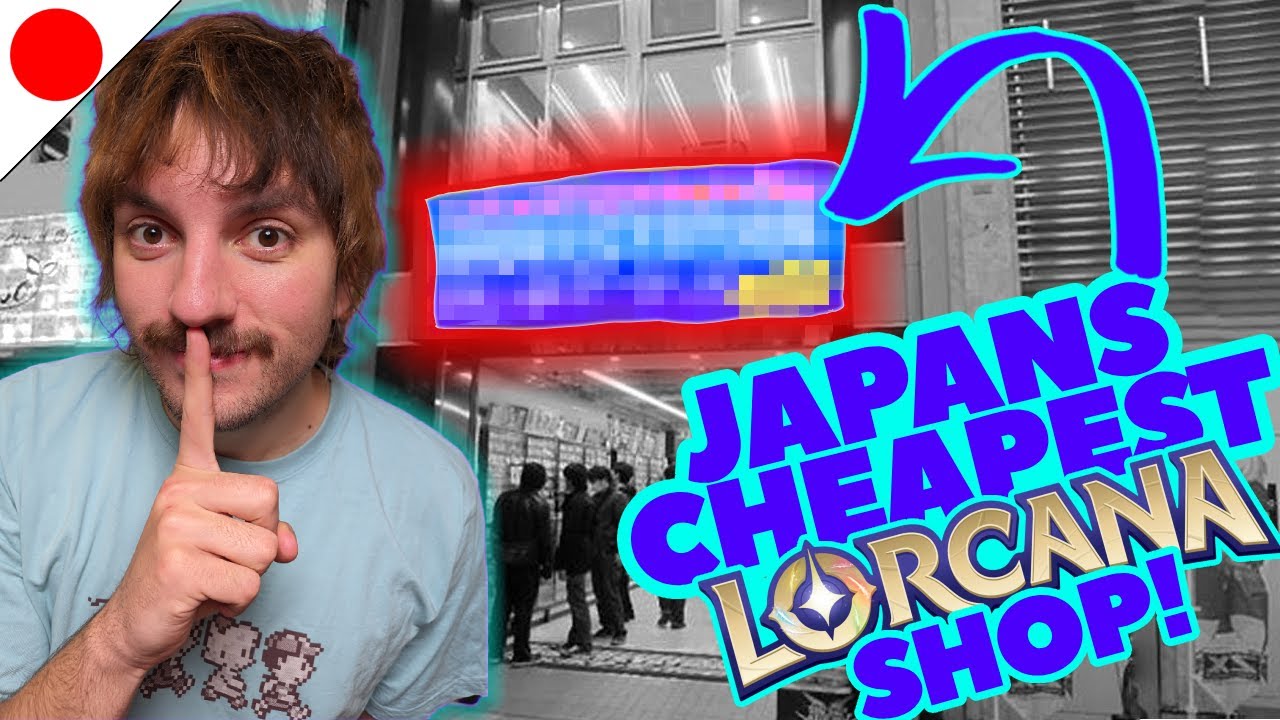 I Found Japan's CHEAPEST Lorcana Shop!