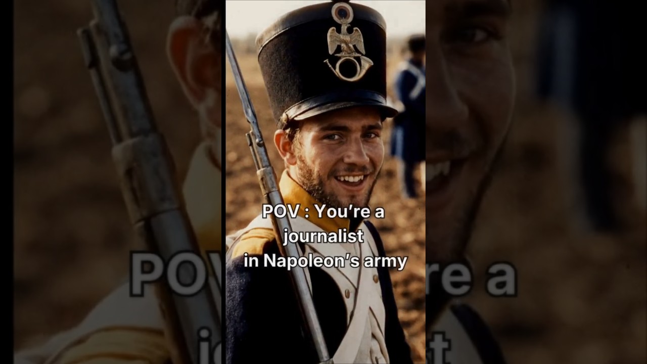 The fall of the Grande Armée : POV of a journalist during the 1812 invasion of Russia (70s style)