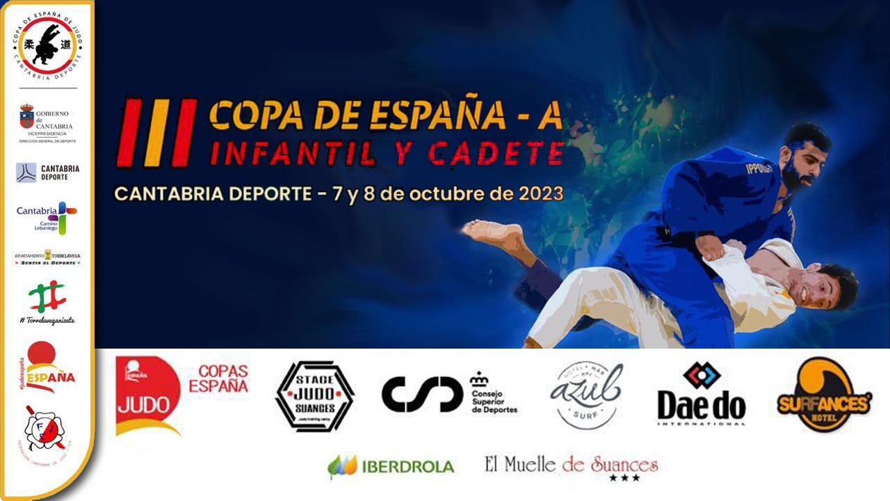 Copa de España A Cantabria Deporte 2023 - Cadete - TATAMI 1