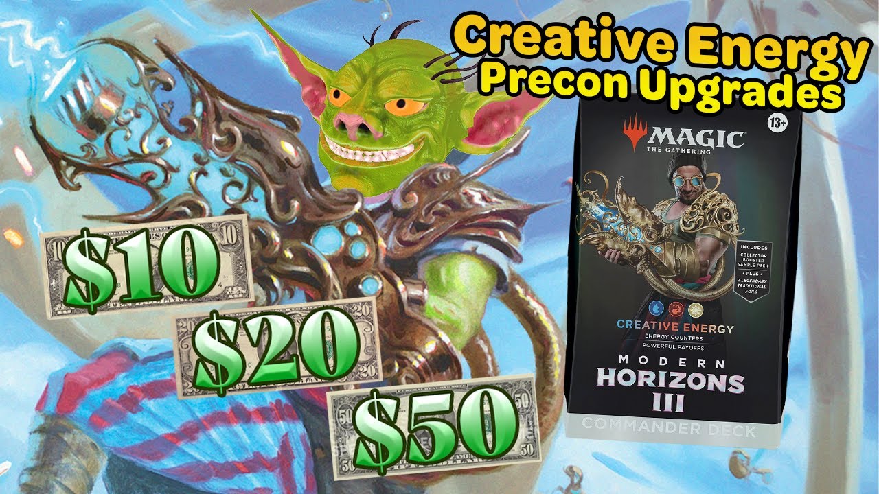 Precon Upgrade: Creative Energy ⚡🔋 $10, $20, $50 options! | MTG EDH Magic Gathering