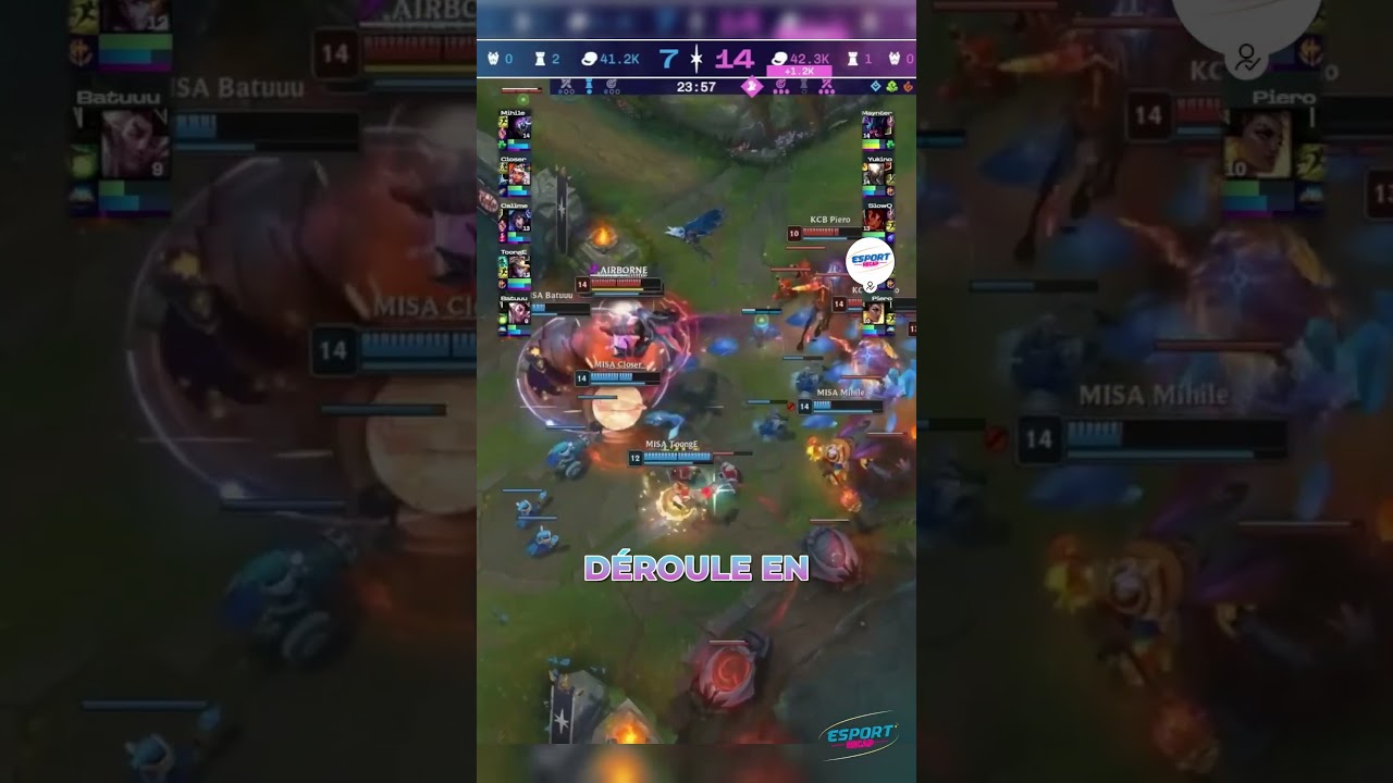 🤯YUKINO. |EMEA MASTERS KCORP BLUE🟦🆚MISA ESPORTS🟡 #leagueoflegends #esports #karminecorp #EMEAMasters