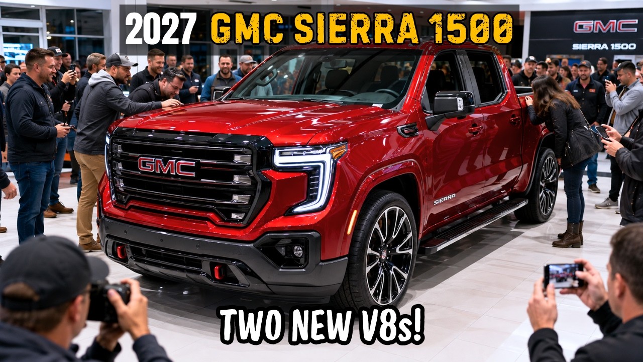 GMC сделали невозможное: в новом Sierra 1500 2027 года появится двигатель V8 | Бездорожье