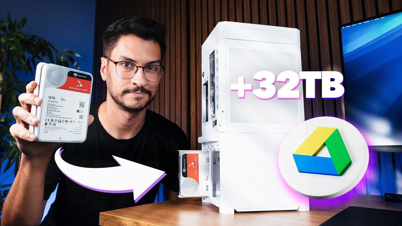 ADEUS Google Drive! Coloquei 32TB no meu SERVIDOR CASEIRO com TrueNAS!