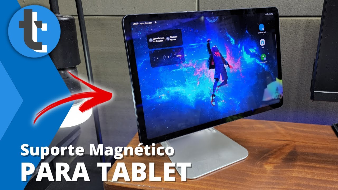 MELHOR SUPORTE PARA TABLET | Testando suporte de alumínio para tablet