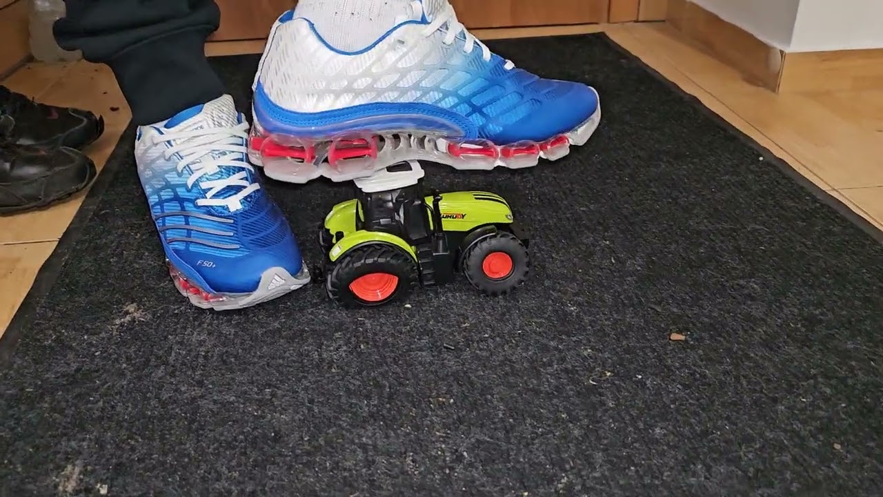 Adidas stomp toy, nike shox crush toy 