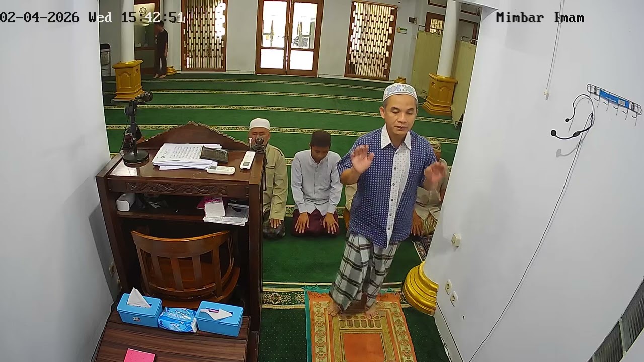 Sholat 5 waktu ashar berjama'ah di musholla at-taqwa imam ust Anwar Salim 