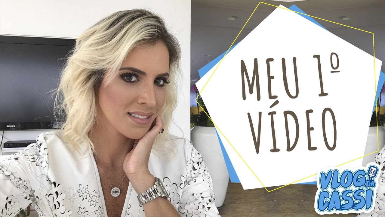VLOG DA CASSI - Meu Primeiro Vídeo!