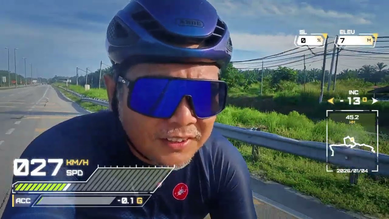 KAYUH SANTAI PANTAI REMIS | JAN 2026 | NEW YEAR RIDE. #fyp #viral #basikal #happy #cycling #madone