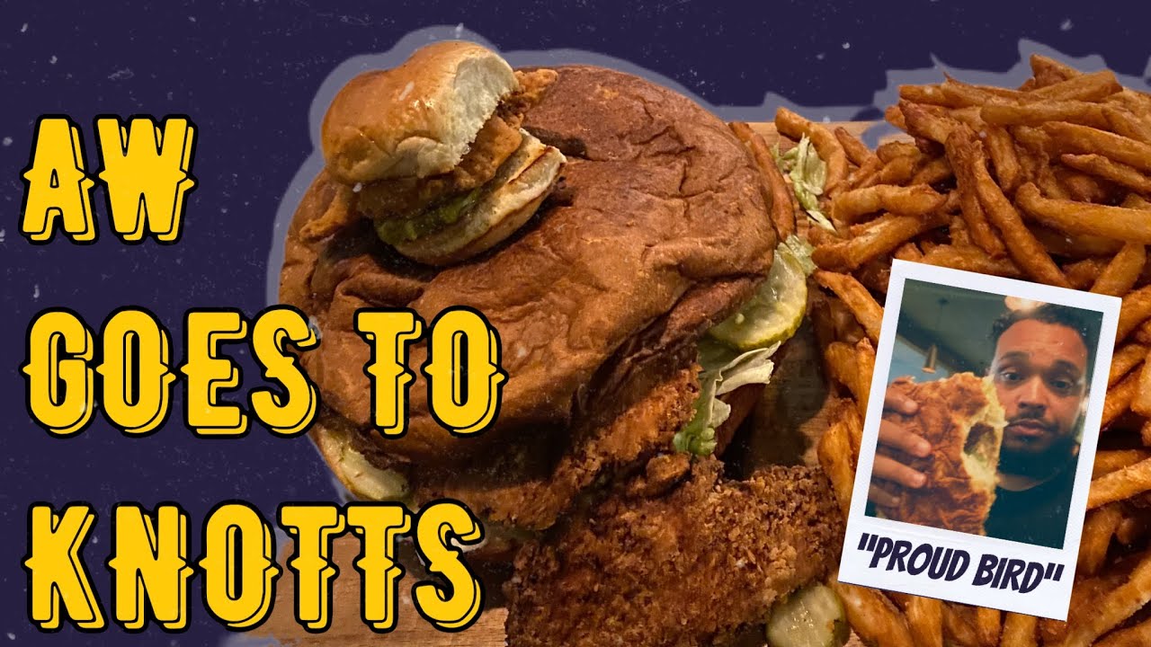 Giant Chicken Sandwich @ Knotts Berry Farm - #AWEATS