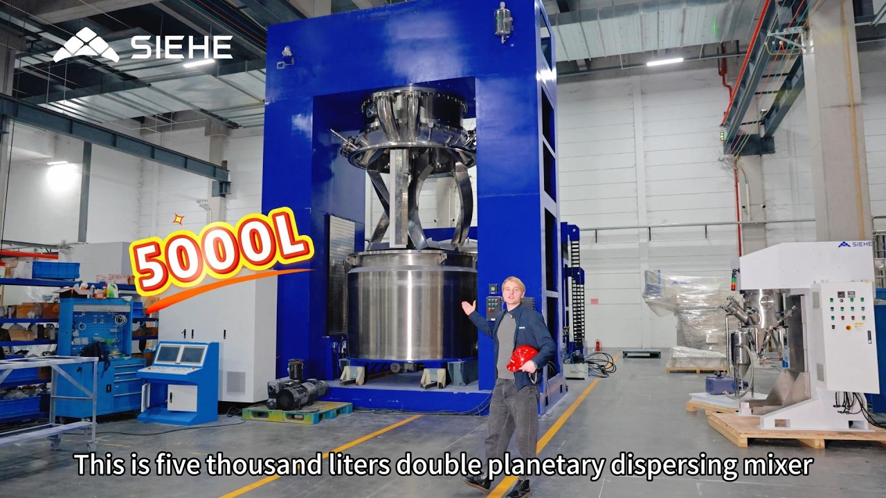 Super-large 5000L Double Planetary Dispersing Mixer - SIEHE Group