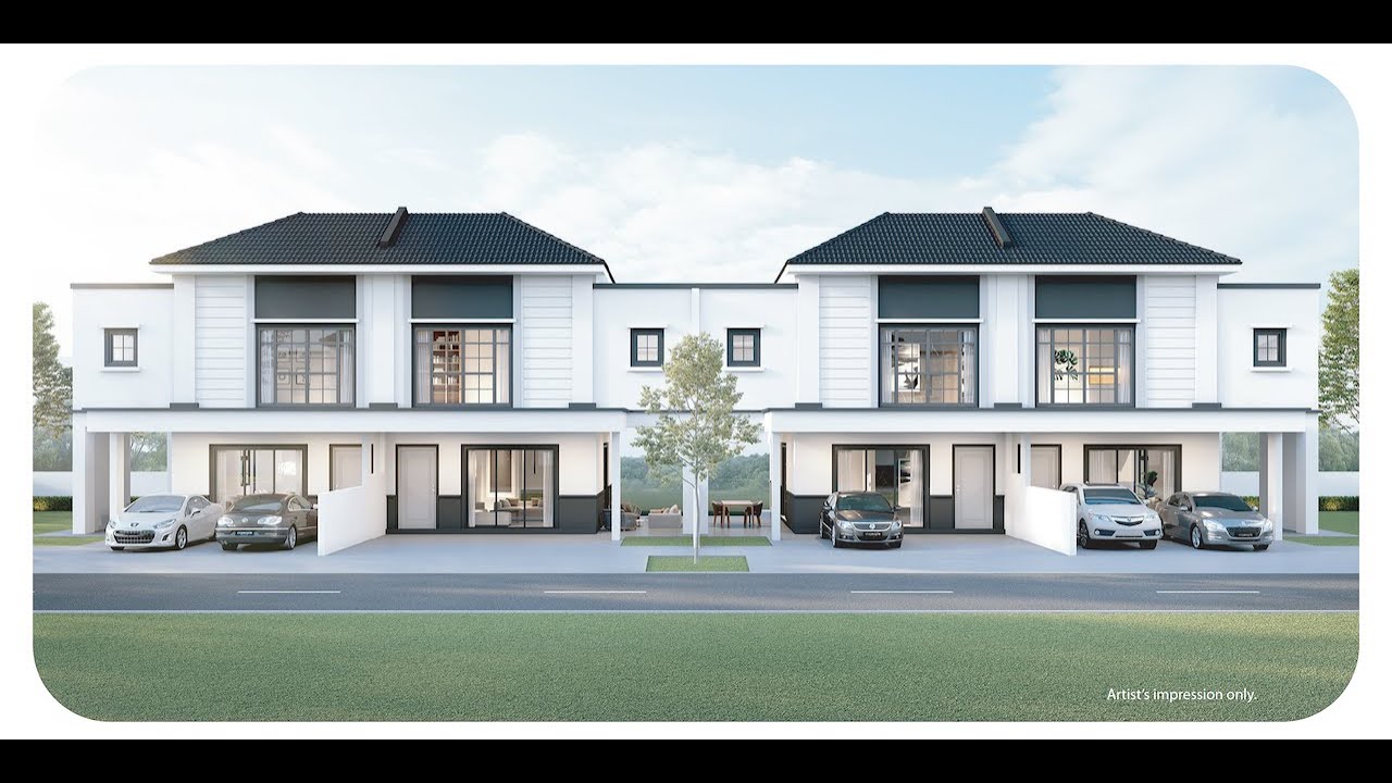 Eco Botanic 2 | 30'x60' | Double Storey Garden Home
