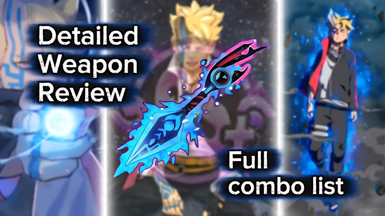 Detailed weapon review Azure Blade: Heaven Annihilation (Borushiki SS+) NTB: Shinobi Striker 