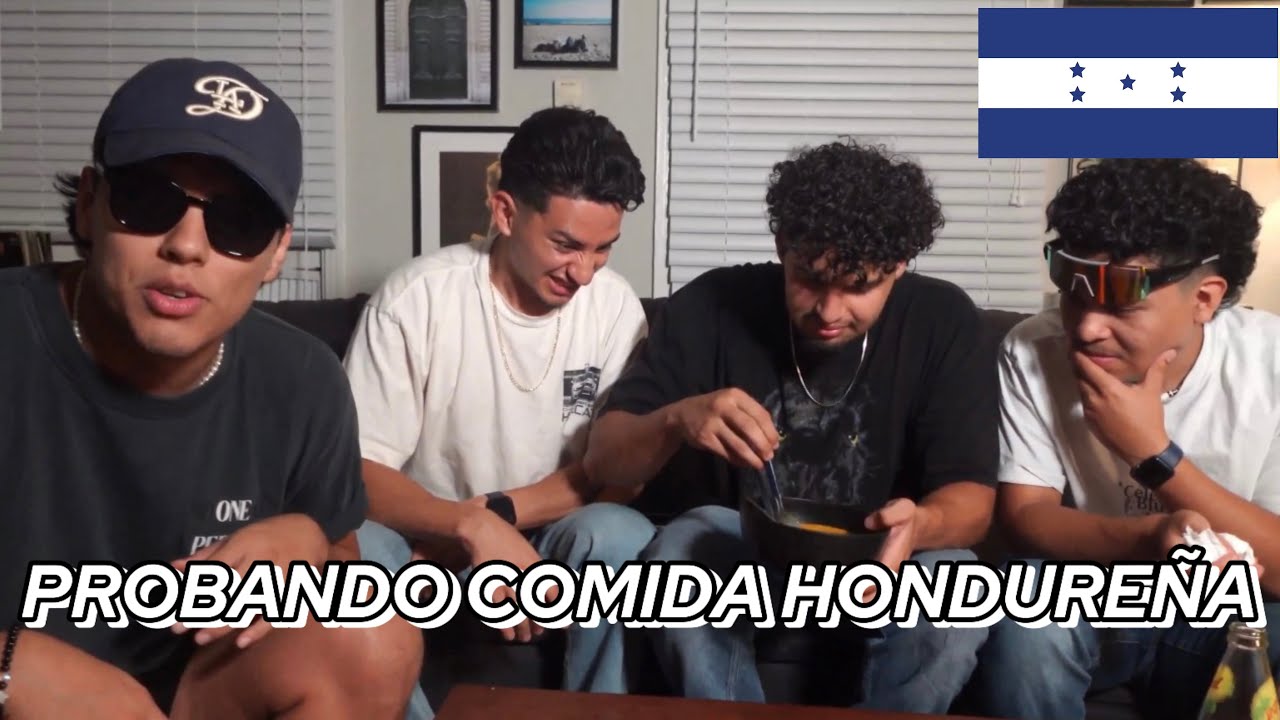 PROBANDO COMIDA HONDUREÑA POR PRIMERA VEZ🇭🇳!! Ft Jaytorresss