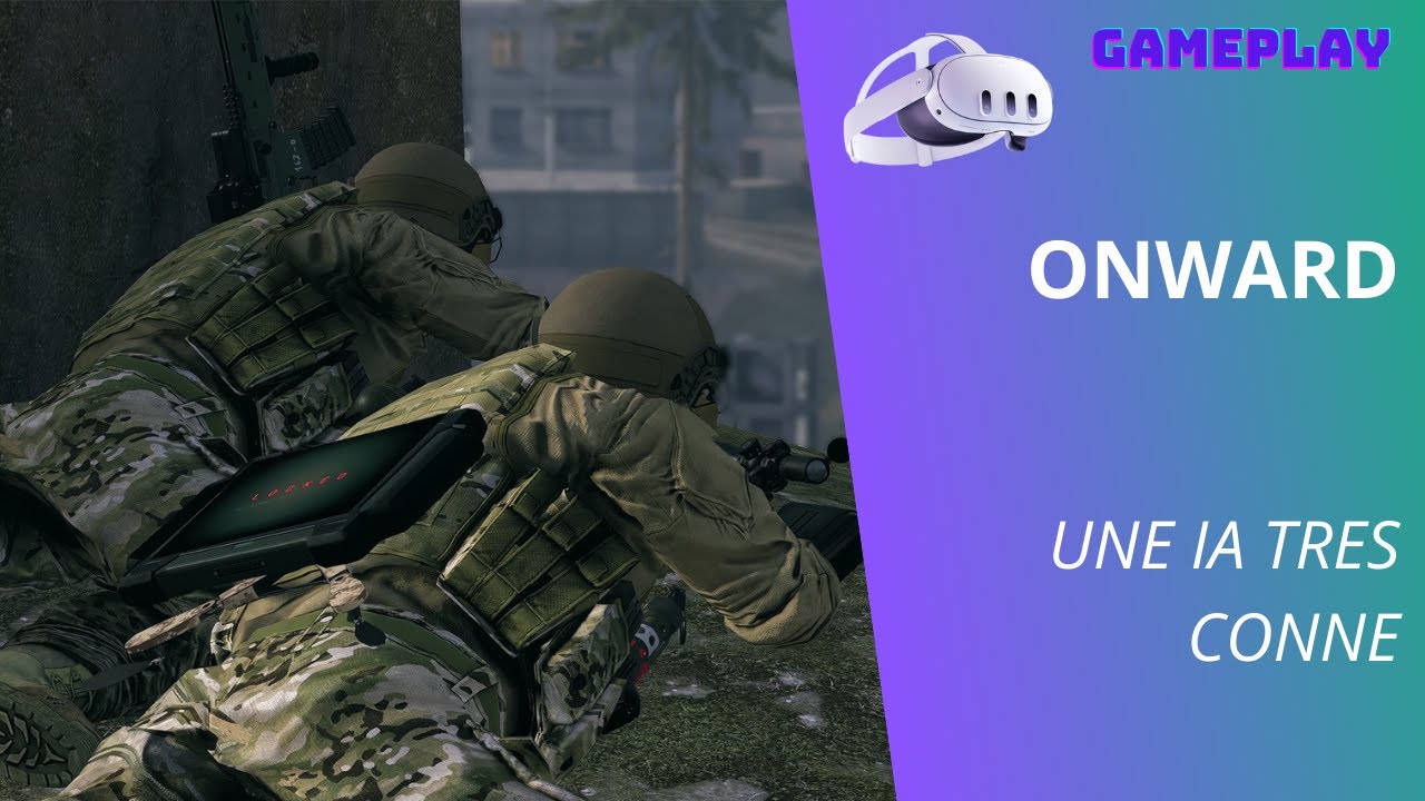 Gameplay : ONWARD - Une petite mission SOLO pour le FUN - META QUEST 3