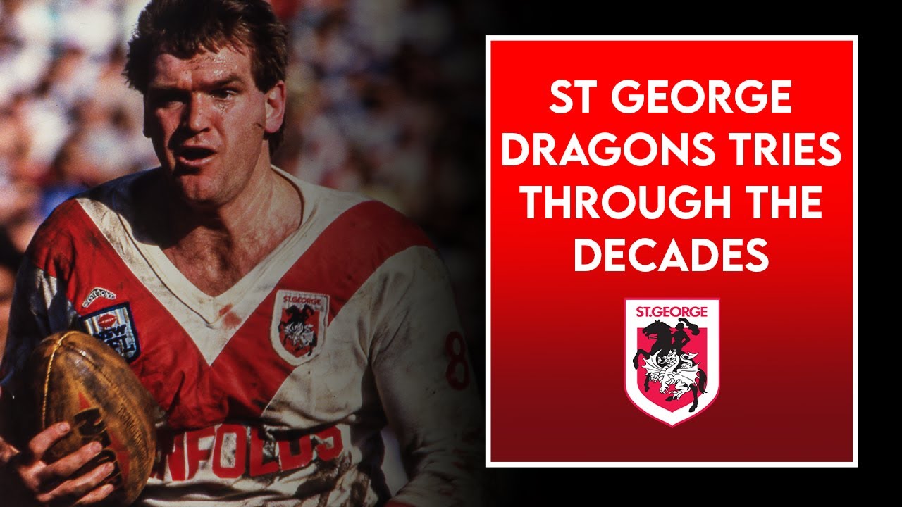St George Dragons tries through the decades