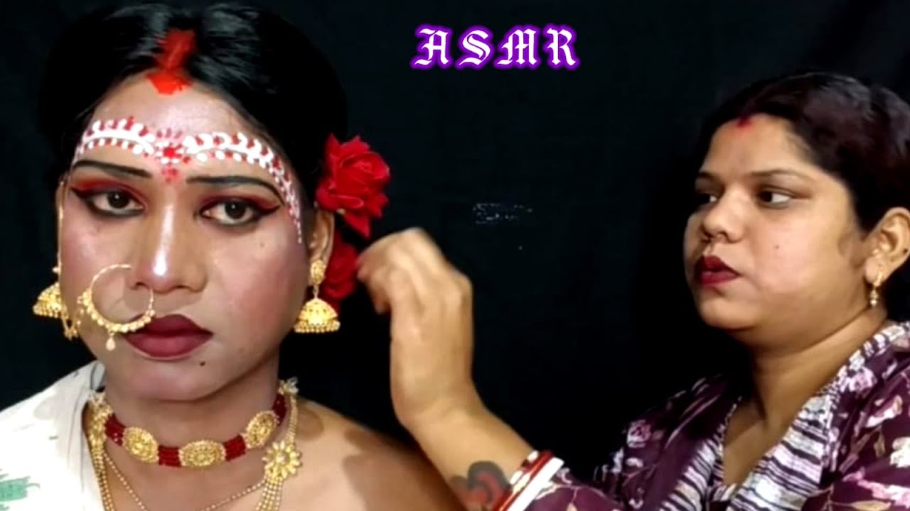 ASMR❤️ Transformation Of Indian House wife Make Does My Makeup-Artist (Roleplay ) 🌹