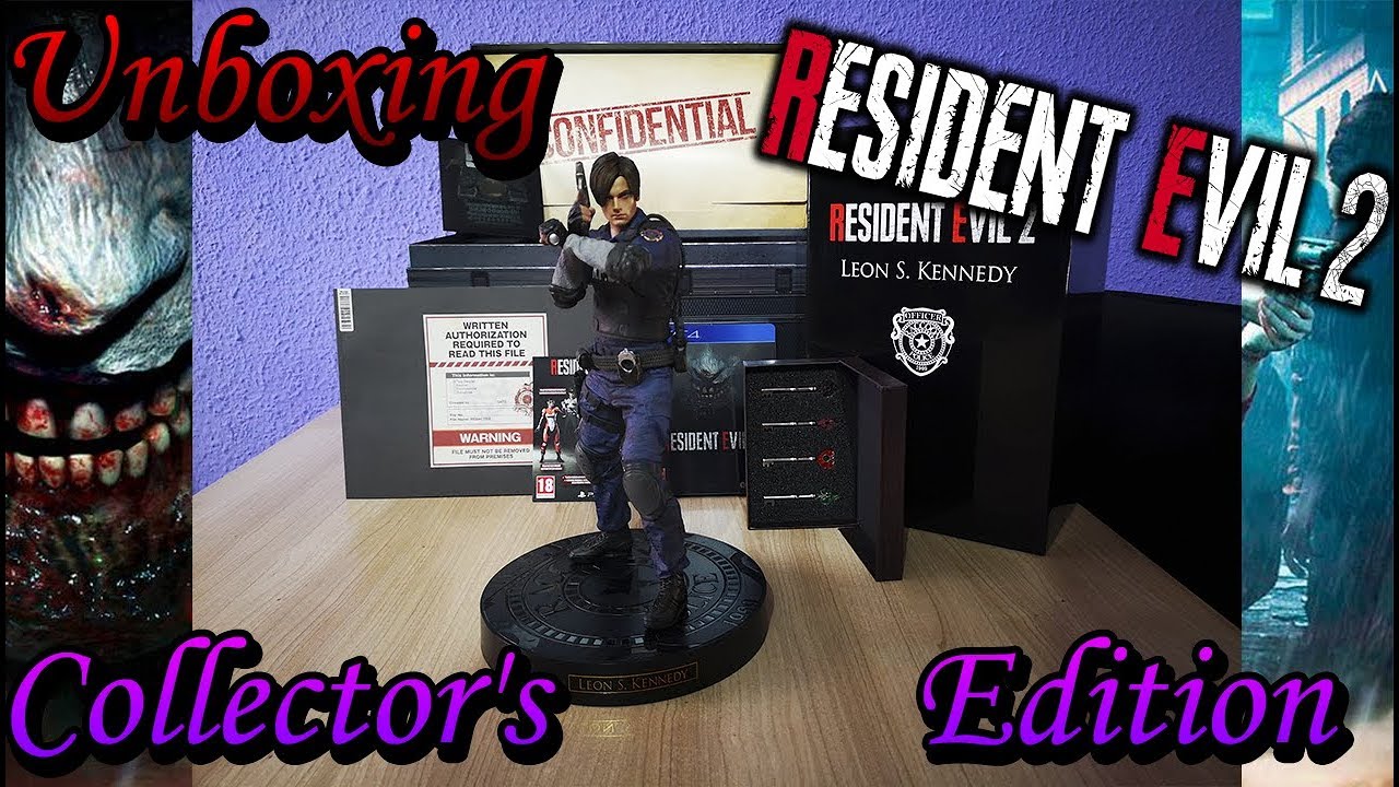 Resident Evil 2 Remake Collector's Edition Unboxing | PEDAZO DE COLECCIONISTA !!! |