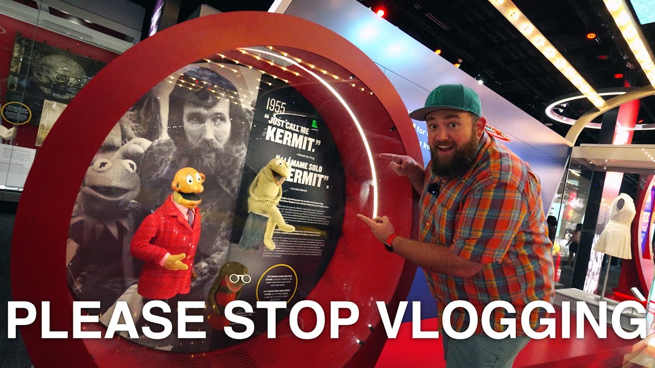 we found the *1st KERMIT PUPPET* at this museum.