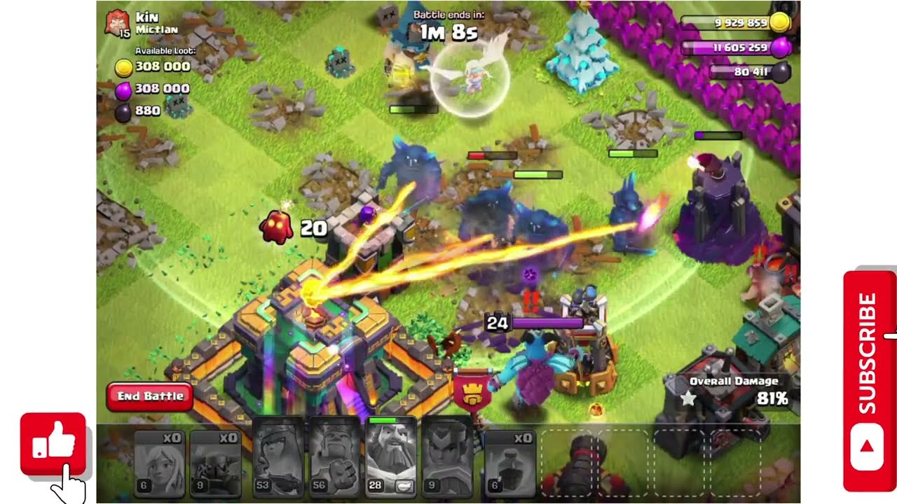 Pika Power Unstoppable 💪 | Clash of Clans Attack