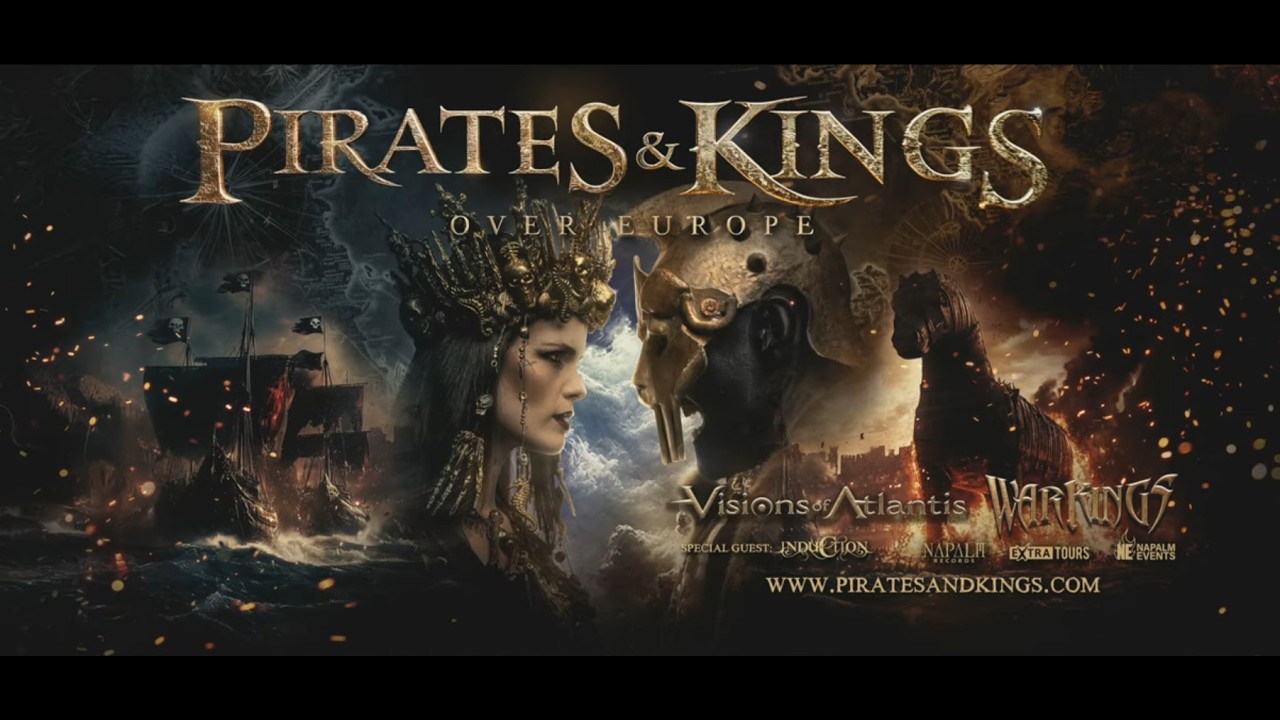 VISIONS OF ATLANTIS & WARKINGS - Pirates and Kings BASS COVER