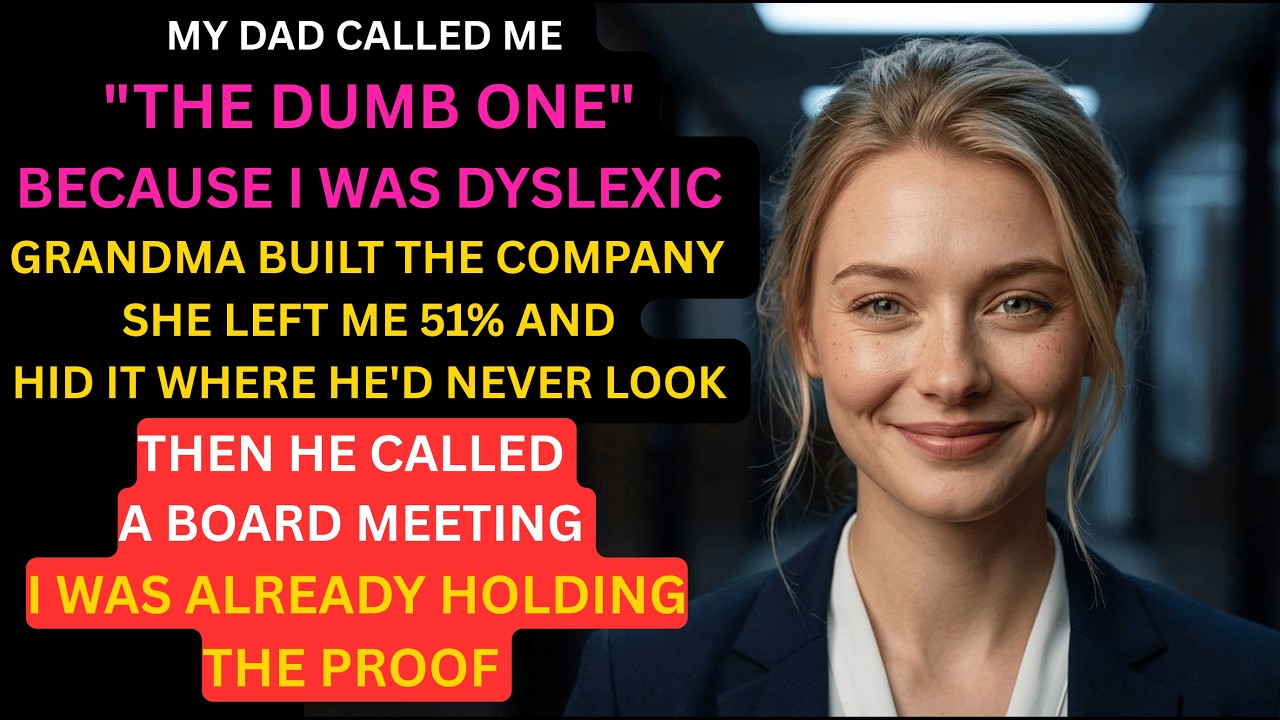 My Dad Called Me 'The Dumb One' In The Boardroom — Grandma's 1965 Secret Ended His Career