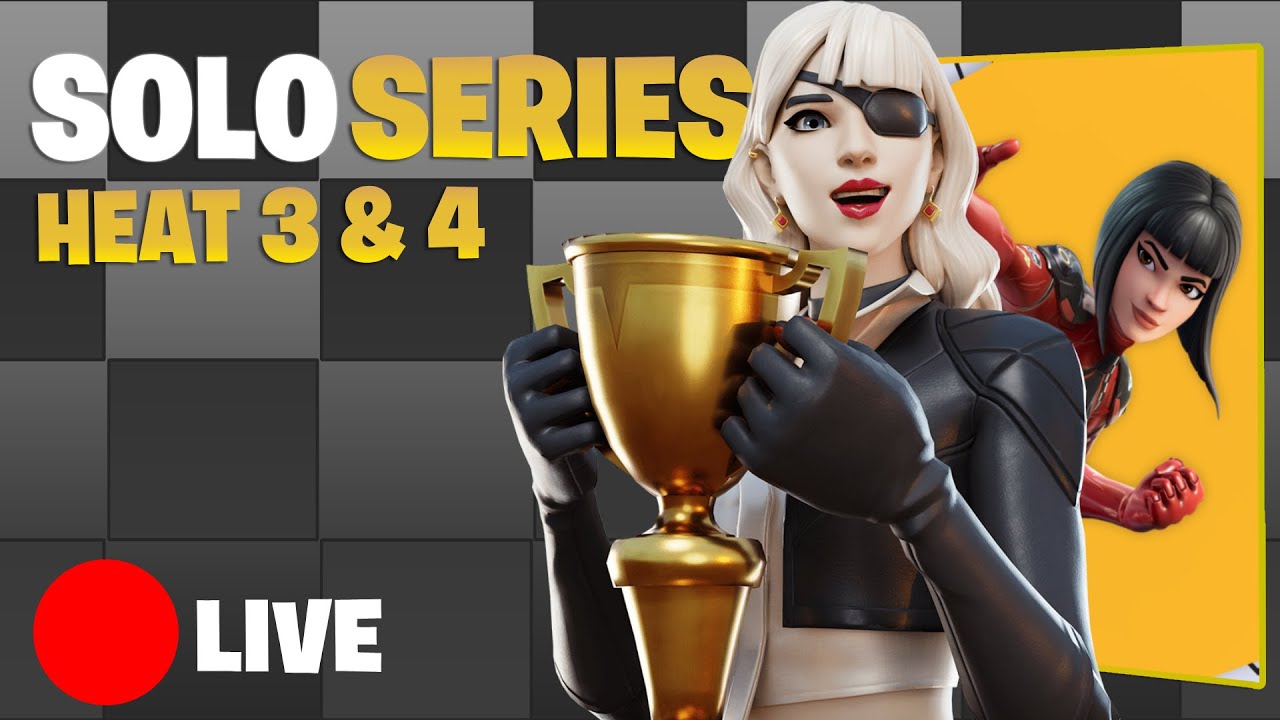 🔴SOLO SERIES HEAT 3 & 4 | !settings !delay